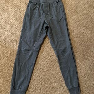 Lululemon Athletica Gray Jogger Sweatpants Relaxed Fit